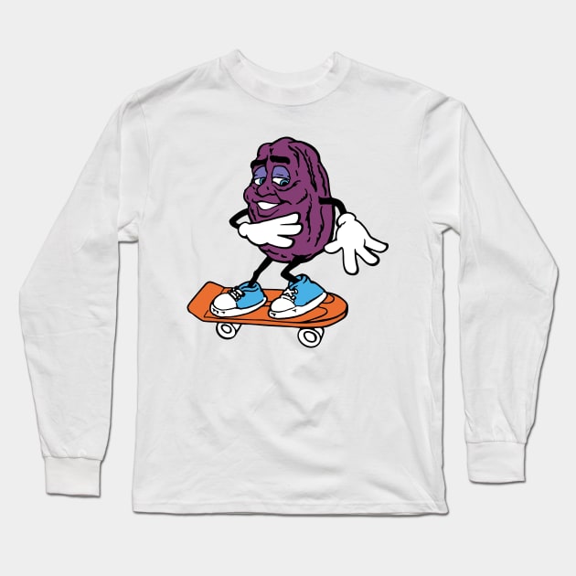 California Raisin Long Sleeve T-Shirt by alexwahlberg